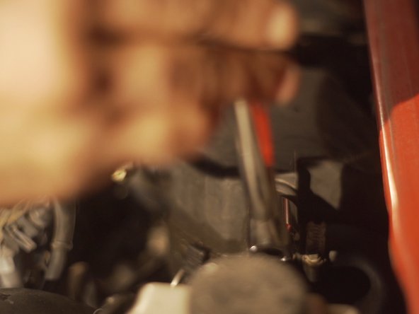 
Tighten the probe with the key of 19
