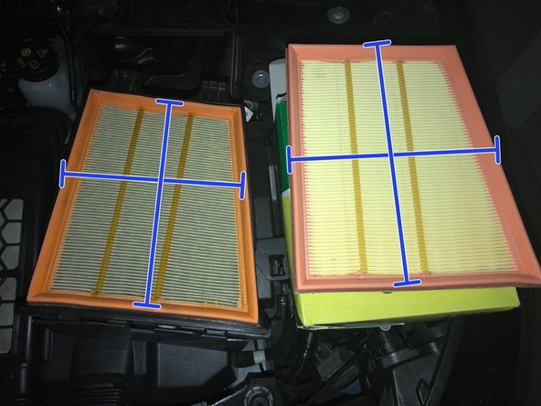 Comparer les deux filtres pour être certain de leur similitude