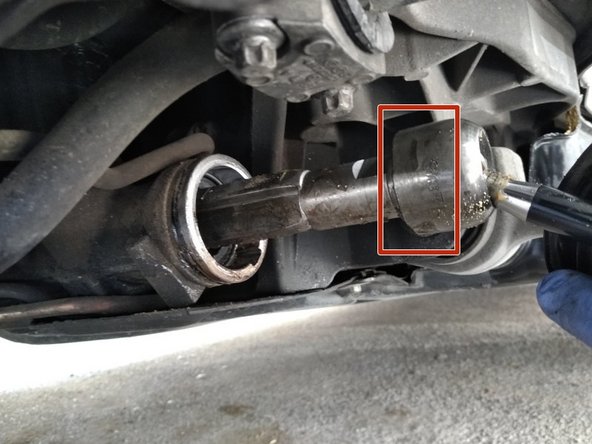 
Locate the key insertion notch
