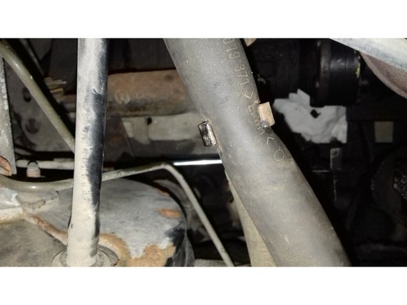 Visualisation de la billette en place.