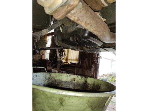 Laisser couler l'huile