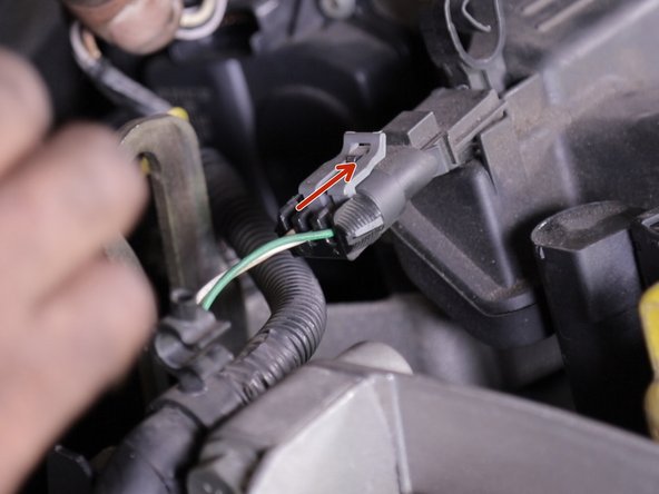 Rebrancher le capteur de prise de pression