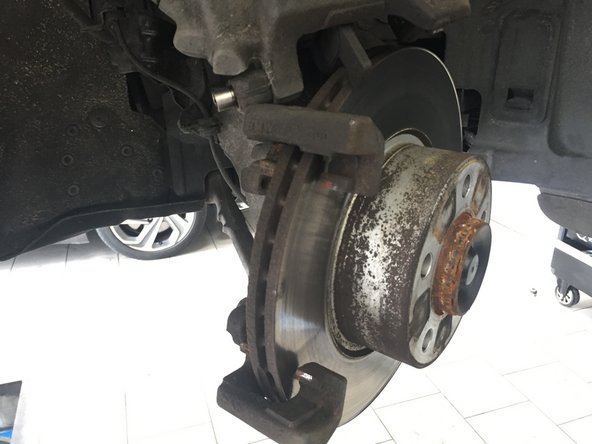 Retirer les plaquettes usagée