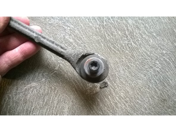 La tige filetée a une empreinte torx de 30.