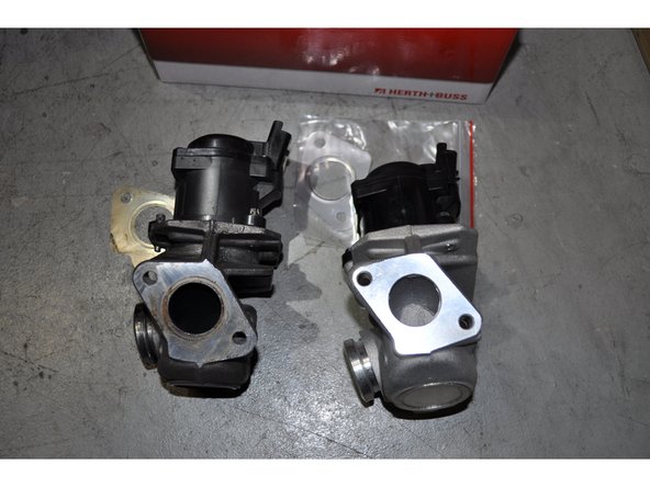 Nettoyage les surfaces de contact.