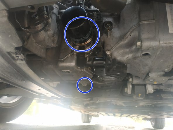 démarrer et contrôler l'absence de fuite (carter et filtre)