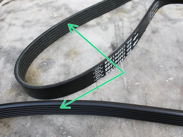 Vérifier aussi qu'elle comporte le même nombre de nervure.