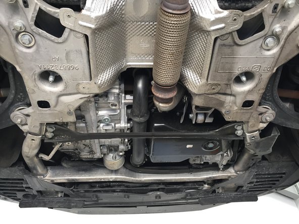 Remettre la plaque sous moteur