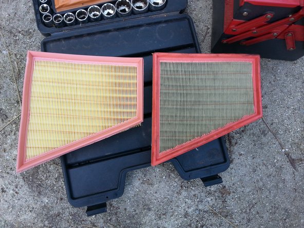 Comparer les dimensions des filtres à air( hauteur, largeur , longueur )