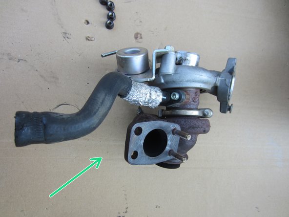 
Remove the turbo from the engine

