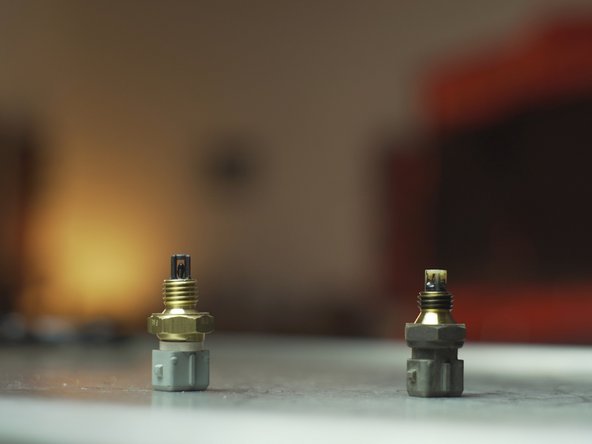 
Compare the dimensions of the new probe with the old one
