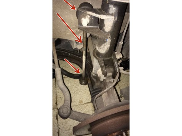 Une fois la roue enlever nous avons une vu sur la biellette