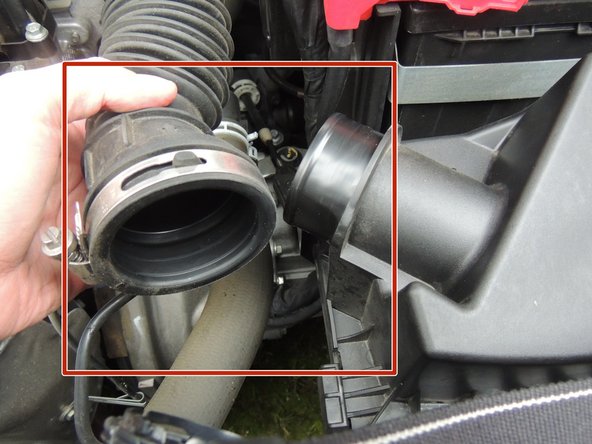 Bien dégager le conduit.