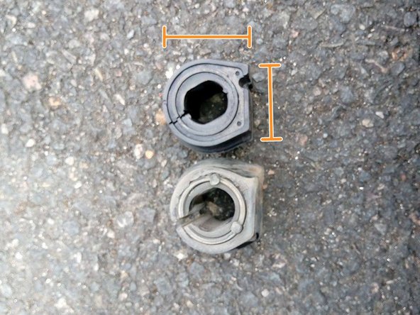 Comparer le nouveau coussinet avec l'ancien.