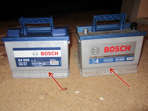 Comparer les 2 batteries