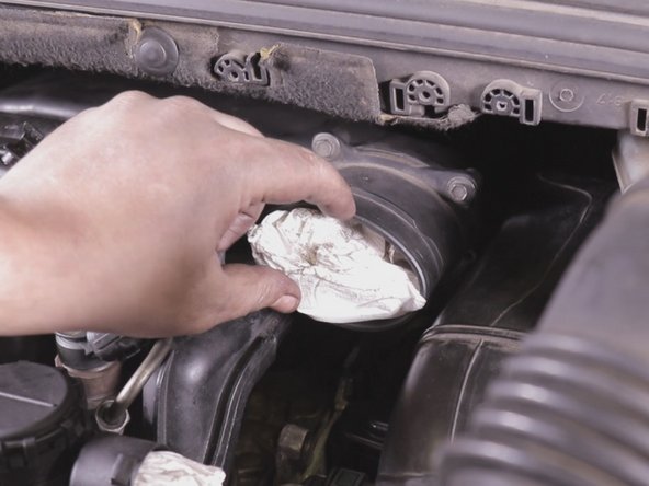 Retirer les trois chiffons