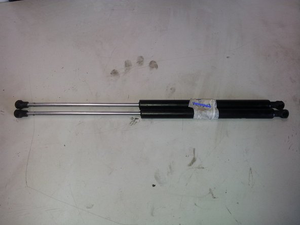 Comparer les dimensions avec les vérins neufs