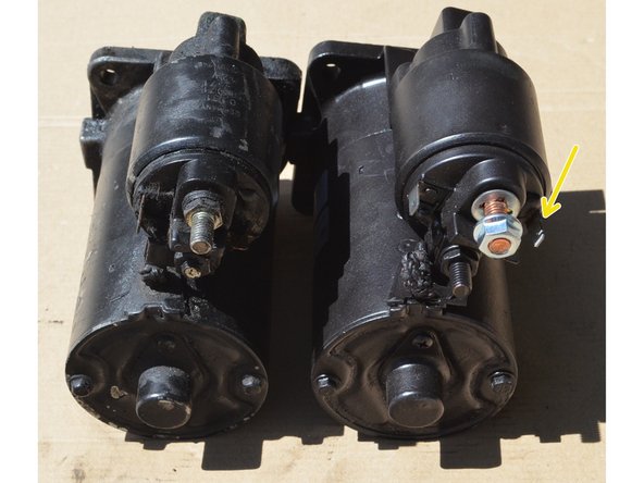 Il y a une cosse sur le neuf qui n'est pas présente sur l'ancien, ce n'est pas grave.