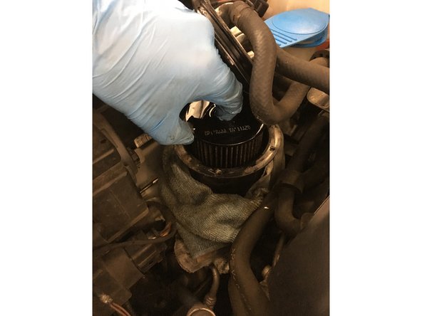 Retirer le filtre à carburant