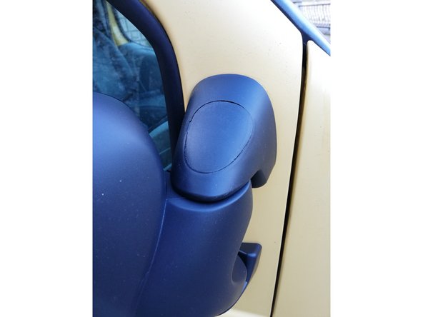 
Replace the plastic protections
