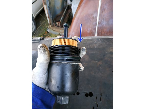 mettre le filtre en place