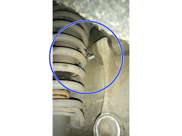 Attention elle tape contre l'amortisseur