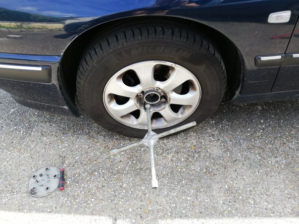 Remonter les roues du véhicule