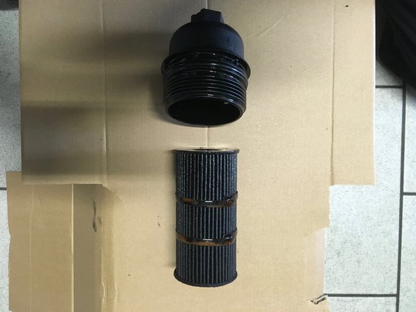 Retirer le filtre à huile