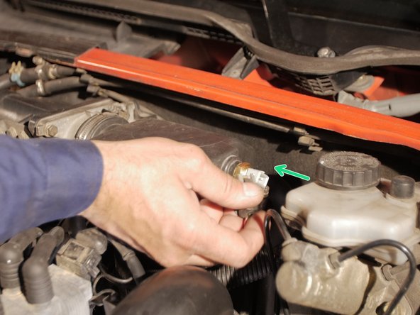 
Reconnect the connector
