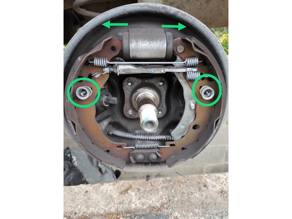 Déposer les tambours