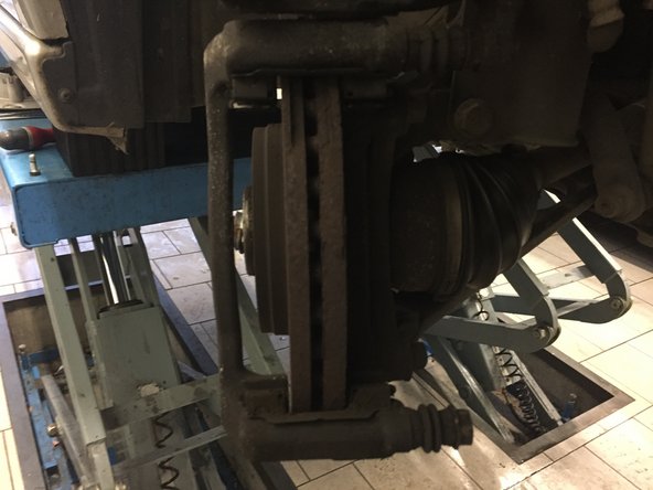 Retirer les anciennes plaquettes de frein