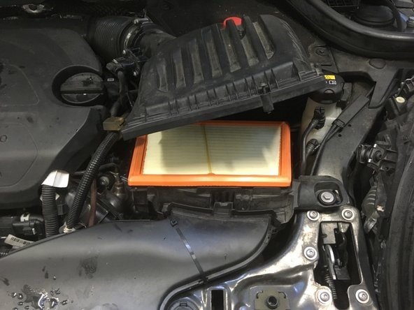 Installer le nouveau filtre