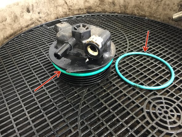 Remplacer le joint du filtre