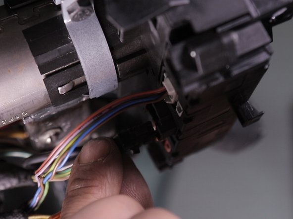 Rebrancher les connecteurs, chaque couleur a emplacement