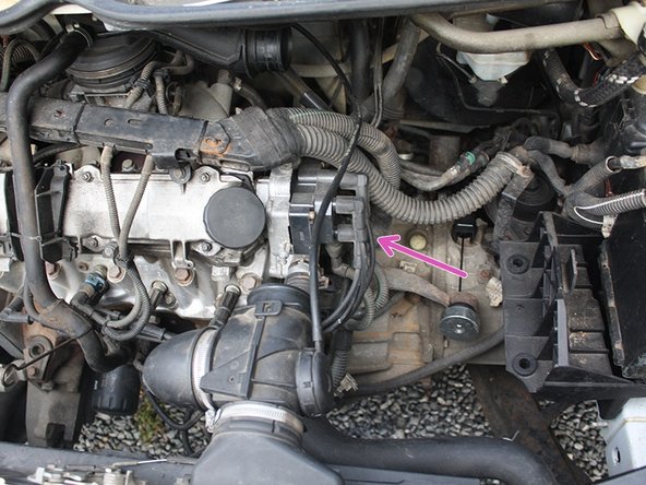 La bobine d'allumage est désormais plus accessible.