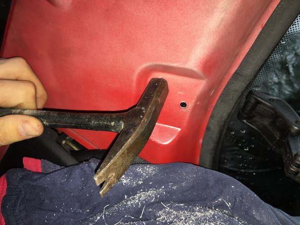 
Try with a rod or a needle if that doesn't work.
