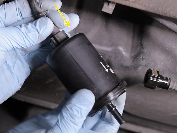 Clipser la première durite