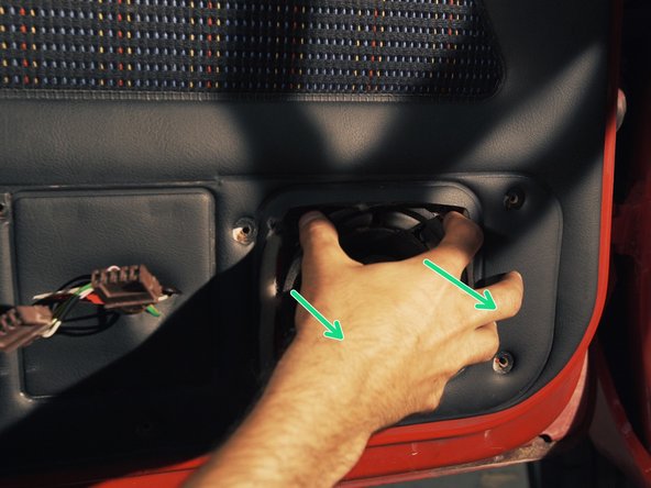 
Pull the speaker out of its location
