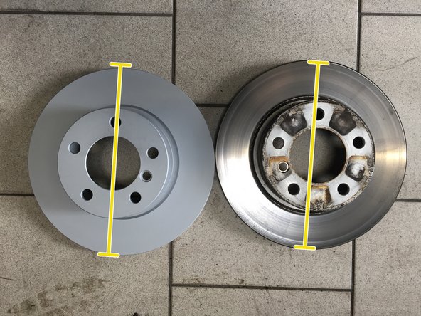 Vérifier que les deux disques correspondent