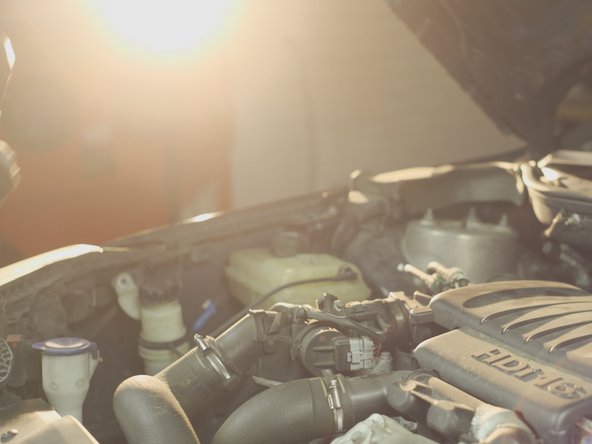 Verser environ 3.7 litres d'huile moteur