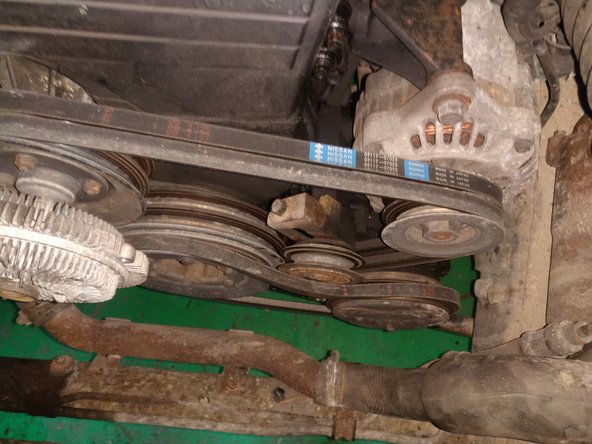 Dégager la courroie