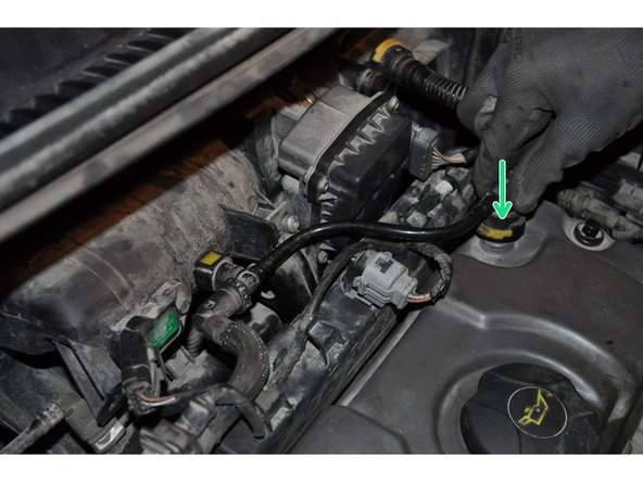 Rebrancher le raccord de retour d'air.