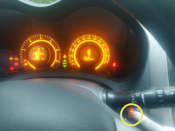 démarrer le véhicule