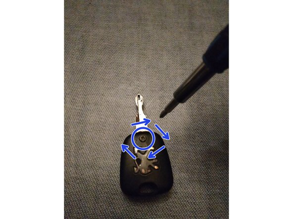 visser la vis de verrouillage de la lame