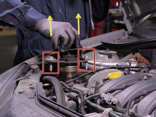 Extraire le support moteur