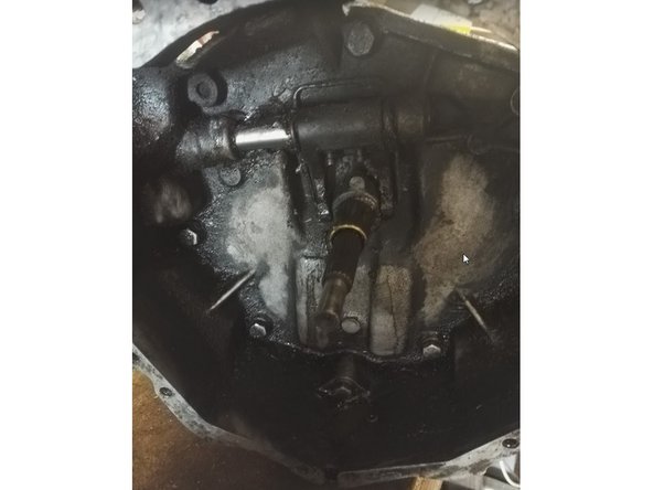 Extraire la butée et nettoyer l'axe