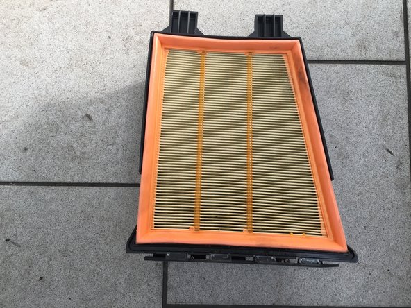 Retirer l'ancien filtre