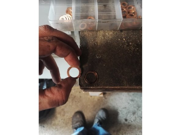 Remplacer le joint cuivre du bouchon de carter d'huile