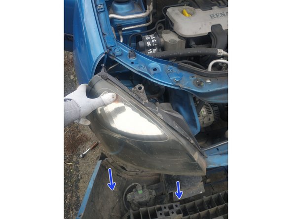 tirer le phare vers soi pour le déloger