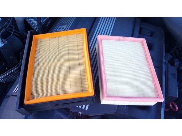 Vérifier la correspondance entre l'ancien et le nouveau filtre